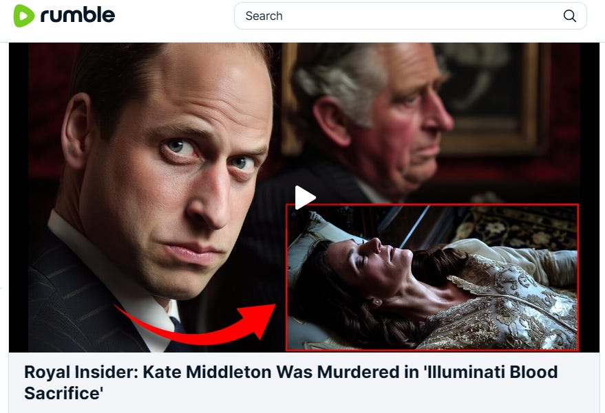 Royal Insider: Princess of Wales Kate Middleton Was Murdered in