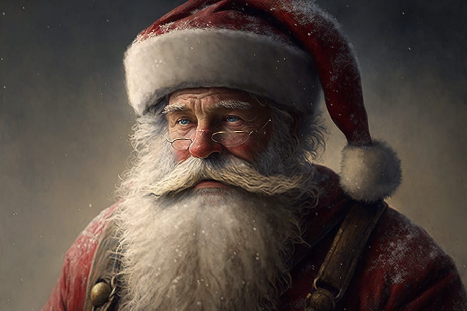 Which saint is santa store claus named after