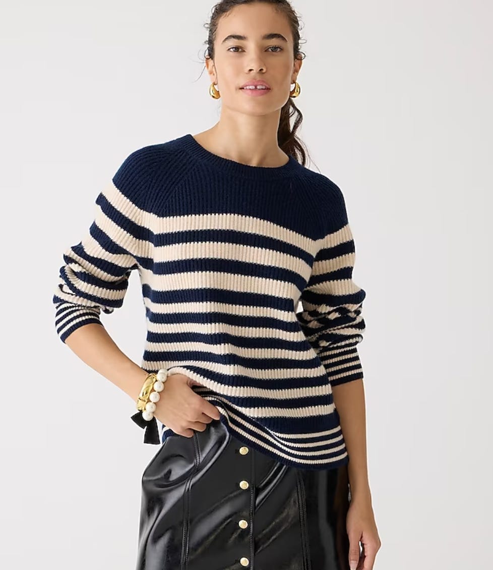 GOACA classics the striped sweater by Kim France