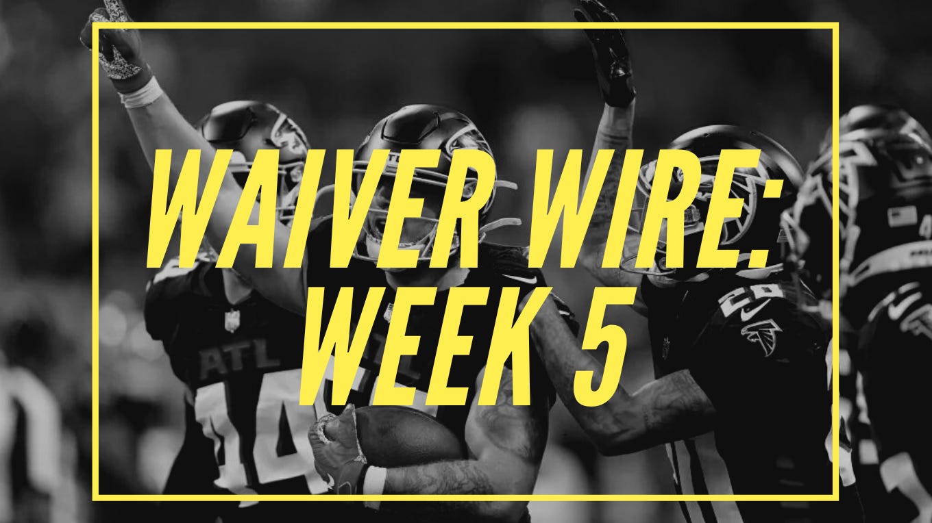 IDP Waiver Wire Week 5 by Jeff Pomazal The IDP Show