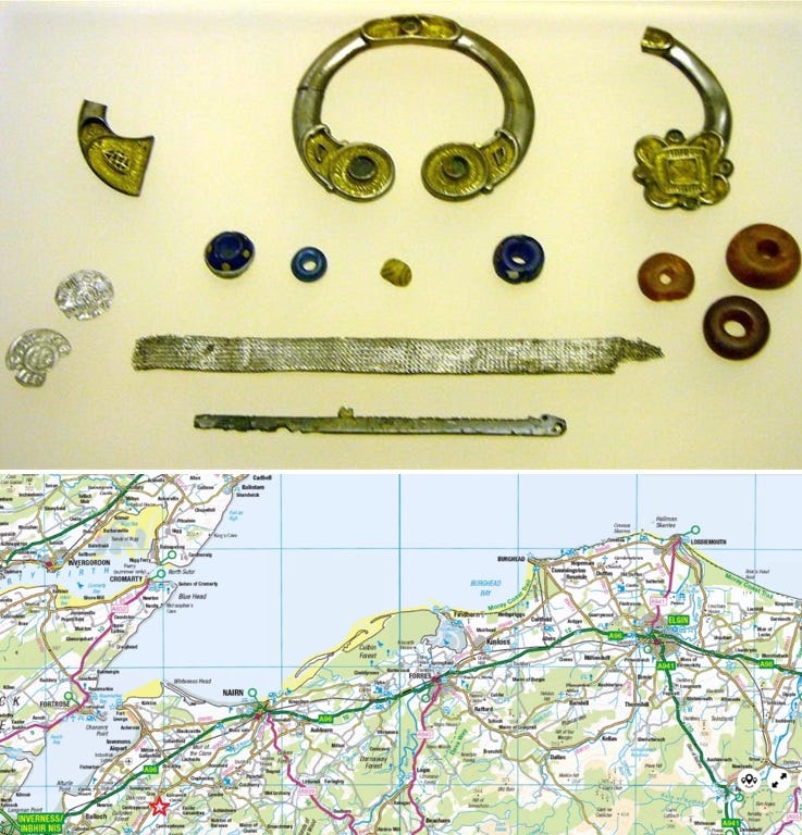 The pierced Anglo Saxon coins of Moray: A clue to early lordship?