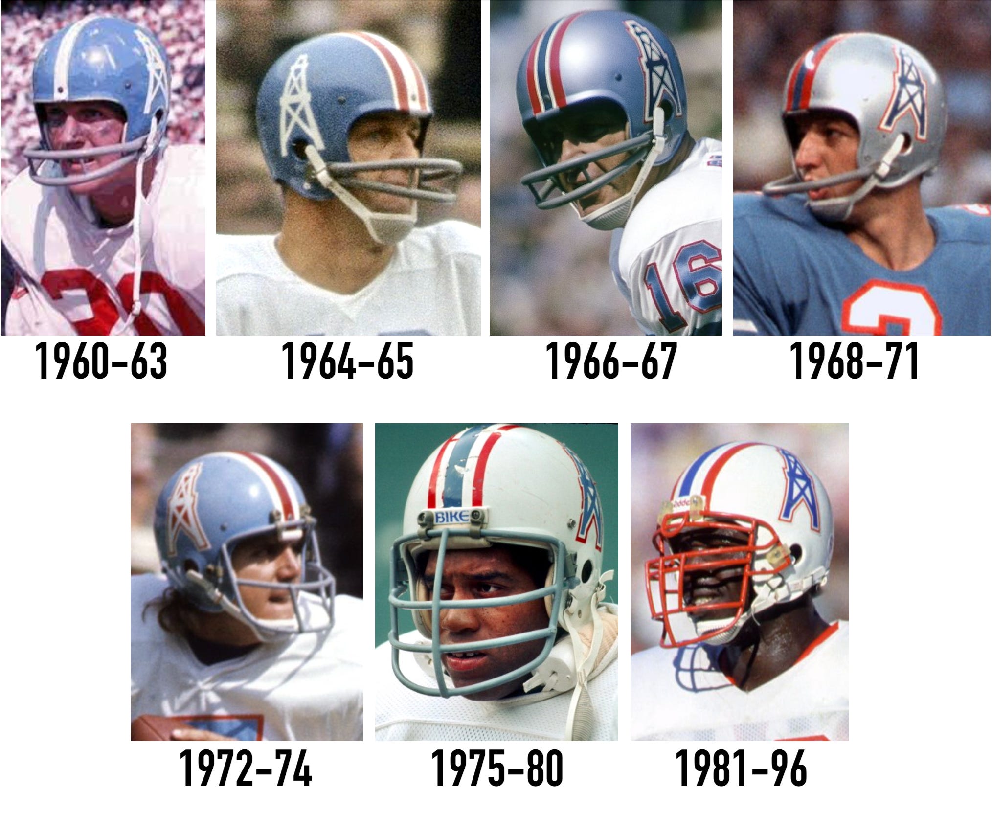 A Deep Dive on the Houston Oilers Uniforms by Paul Lukas