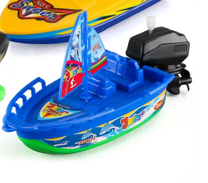 Plastic toy sailboats shop
