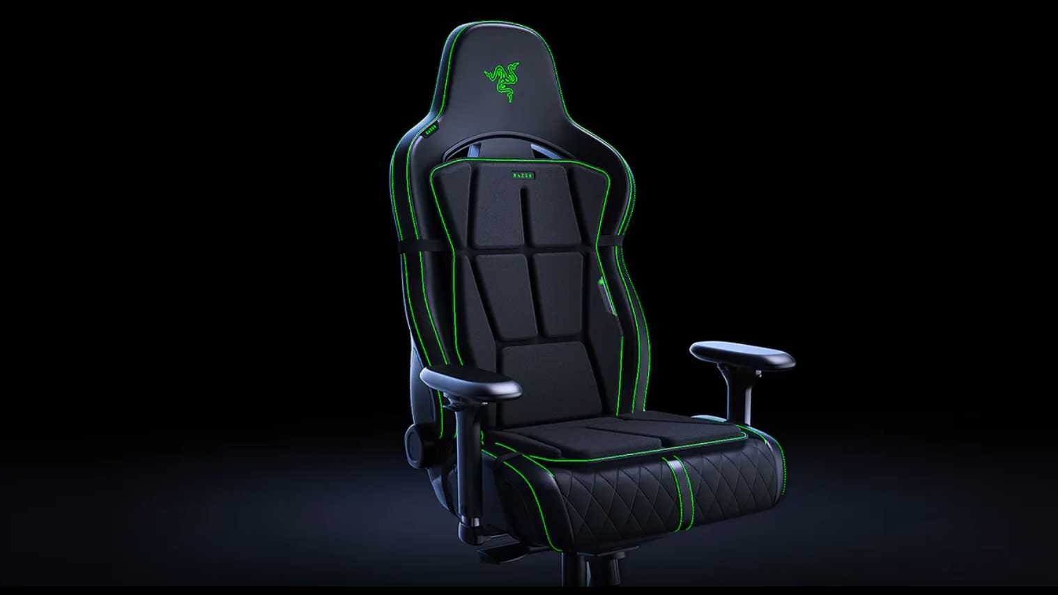 Razer's haptic gaming chair cushion is like a PS5 controller for 