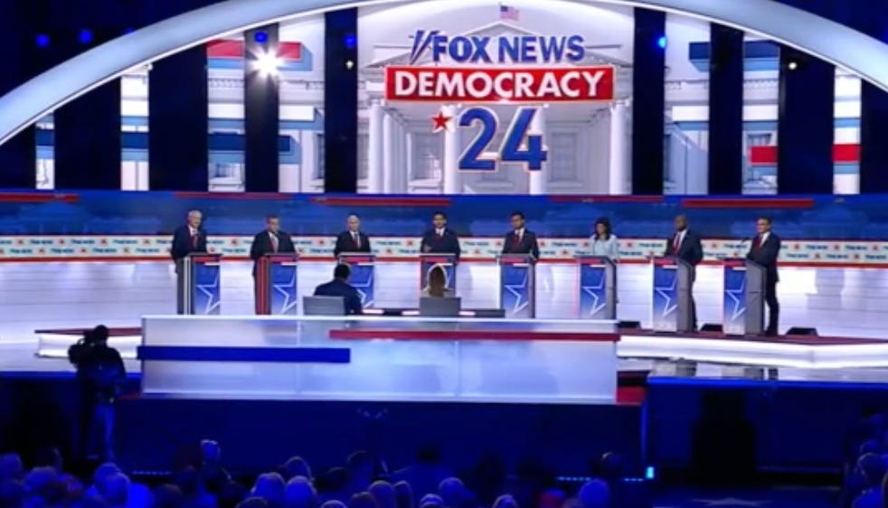 Belated thoughts on the first Republican presidential debate