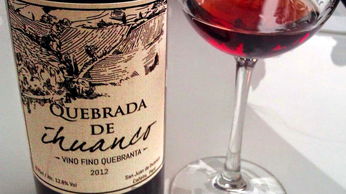 Peruvian wine store