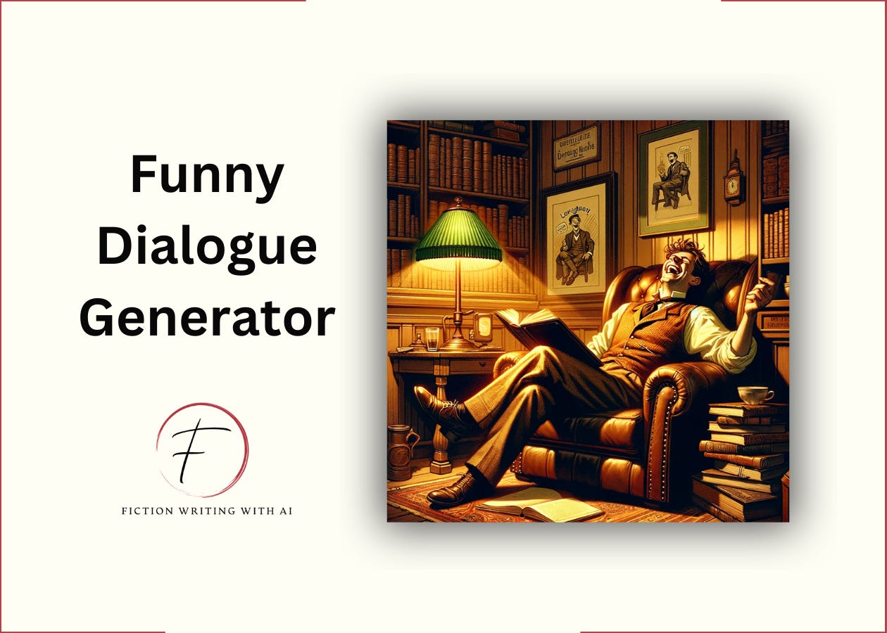 Funny Dialogue Generator Leverage AI To Crack Jokes You'll Wish You'd Thought Of First