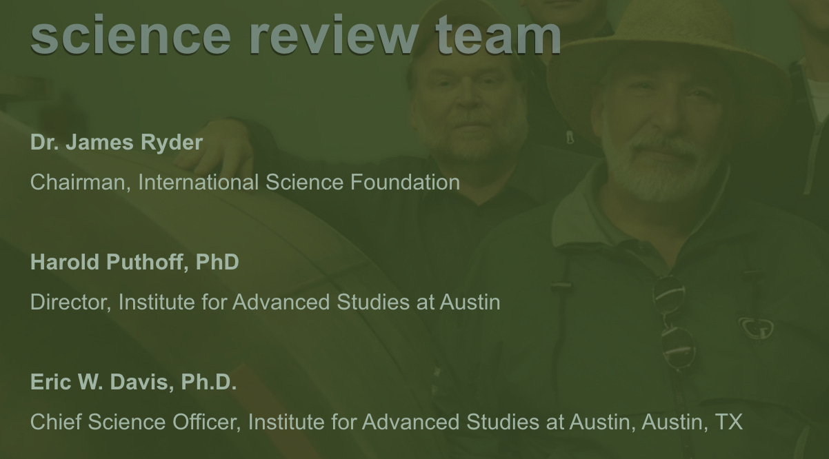 Was Dr. James T. Ryder a First-Hand Member of 'The Legacy Program'?