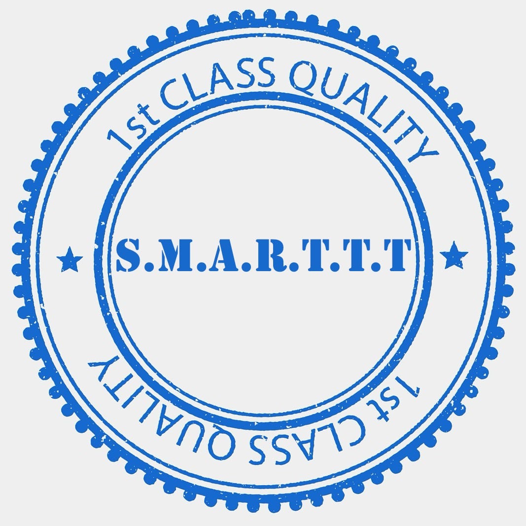 Are You S.M.A.R.T.T.T? by Mark Warner