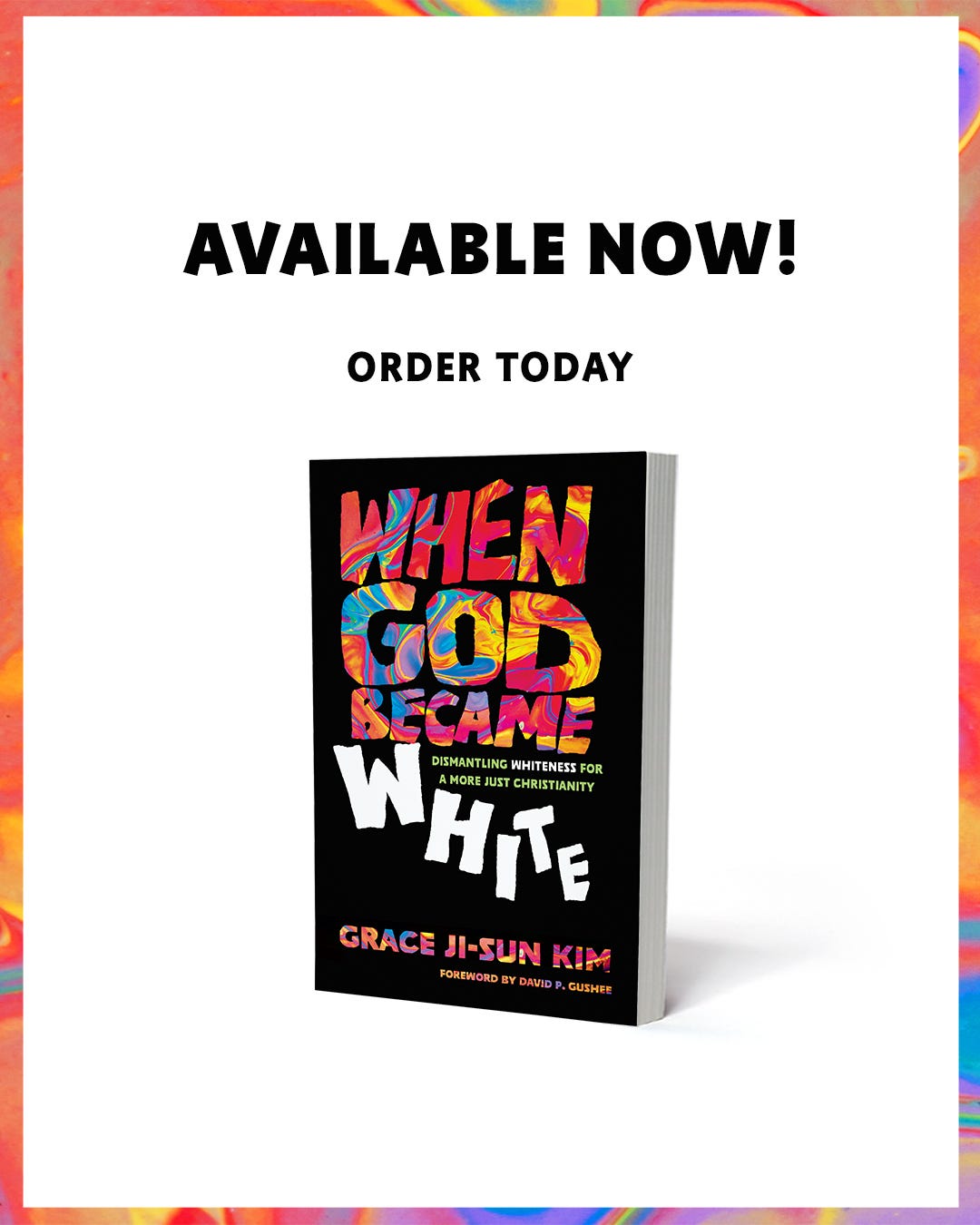 When God Became White Book Launch Day