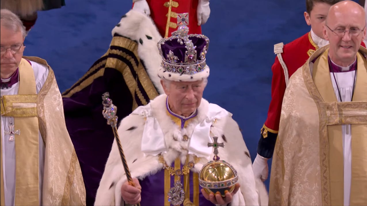 ⭐️ After a 70-Year Wait, Globalist Charles III Is Finally Crowned King of England – Paul Serran