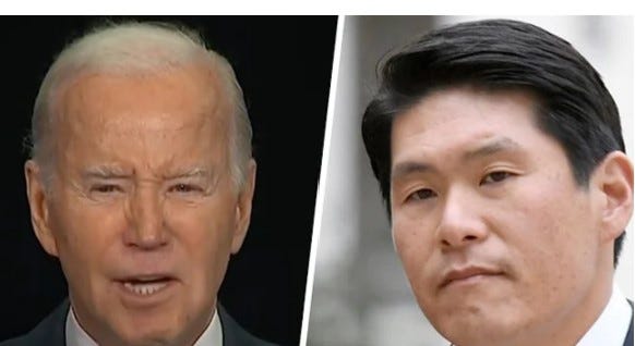 Be Angry At Special Counsel Robert Hur's Smear Of Joe Biden