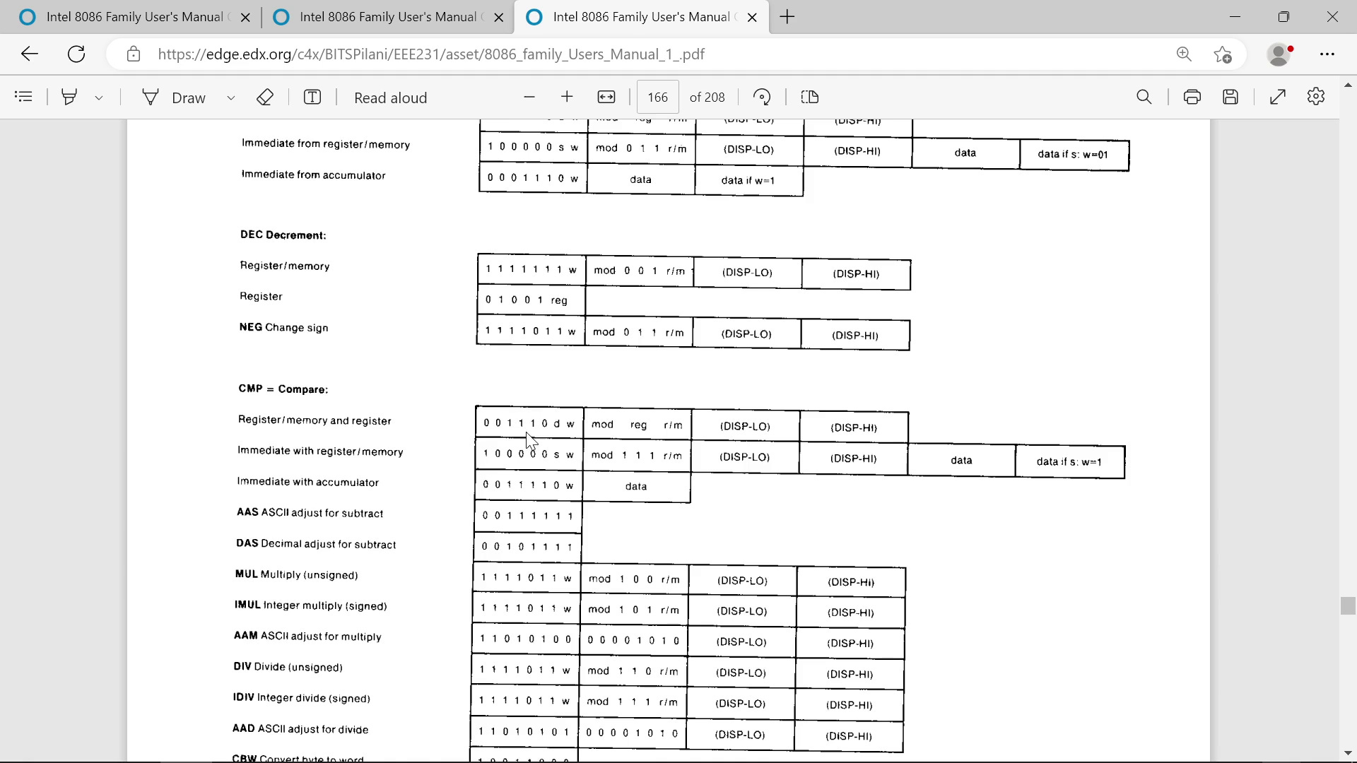 Opcode Patterns in 8086 Arithmetic - by Casey Muratori