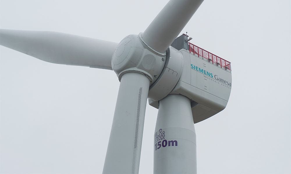 Windletter #77 - Siemens Gamesa to install a 21 MW prototype