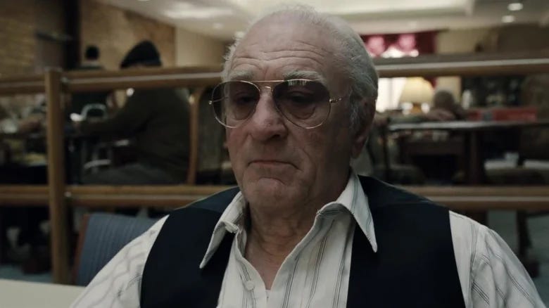 The irishman robert 2024 de niro sunglasses