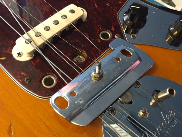Fender jaguar mute kit on sale