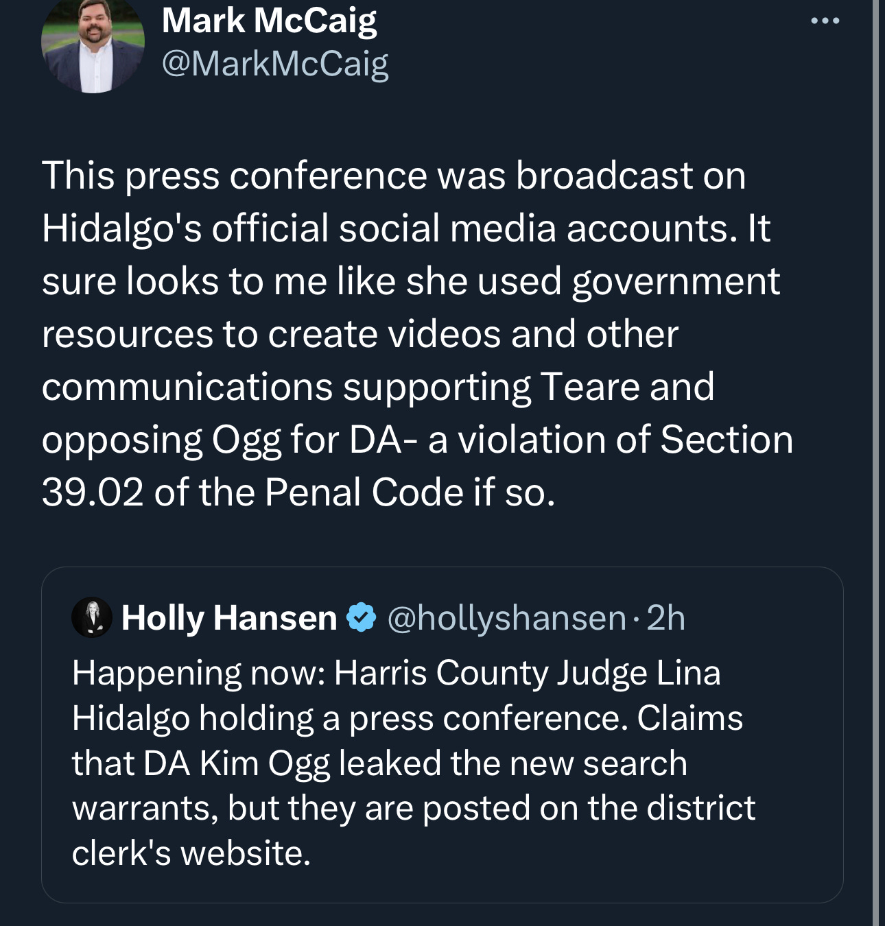 Lockup Lina Holds Presser to Cry 'Dirty Politics' After Search Warrants