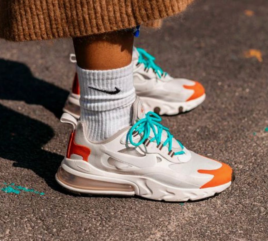 Air max 270 react mid century on feet discount