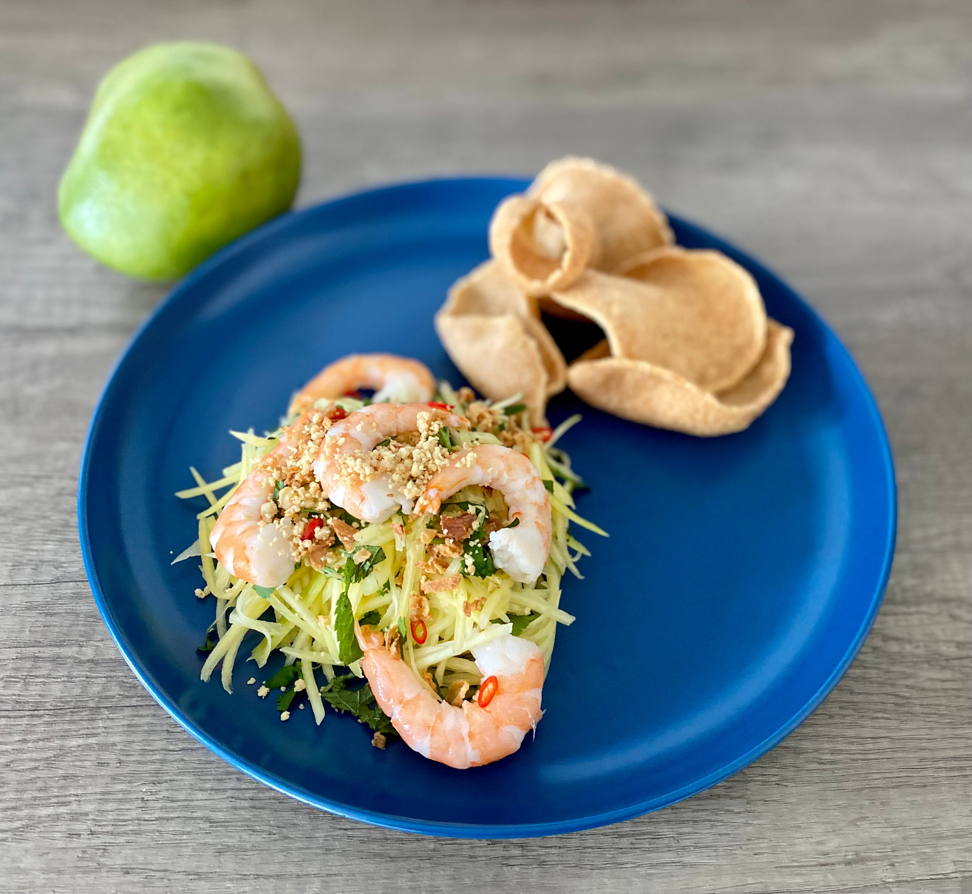 Vietnamese green mango salad (gỏi xoài tôm) by Thuy Hoang