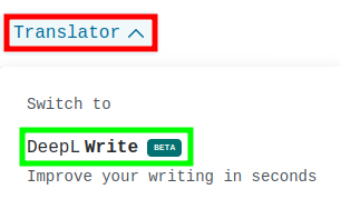 Translate, Rephrase and Correct Texts with DeepL