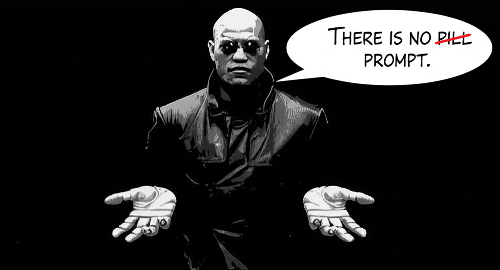 No-Prompt Prompting? So Lazy, It Just Might Work!