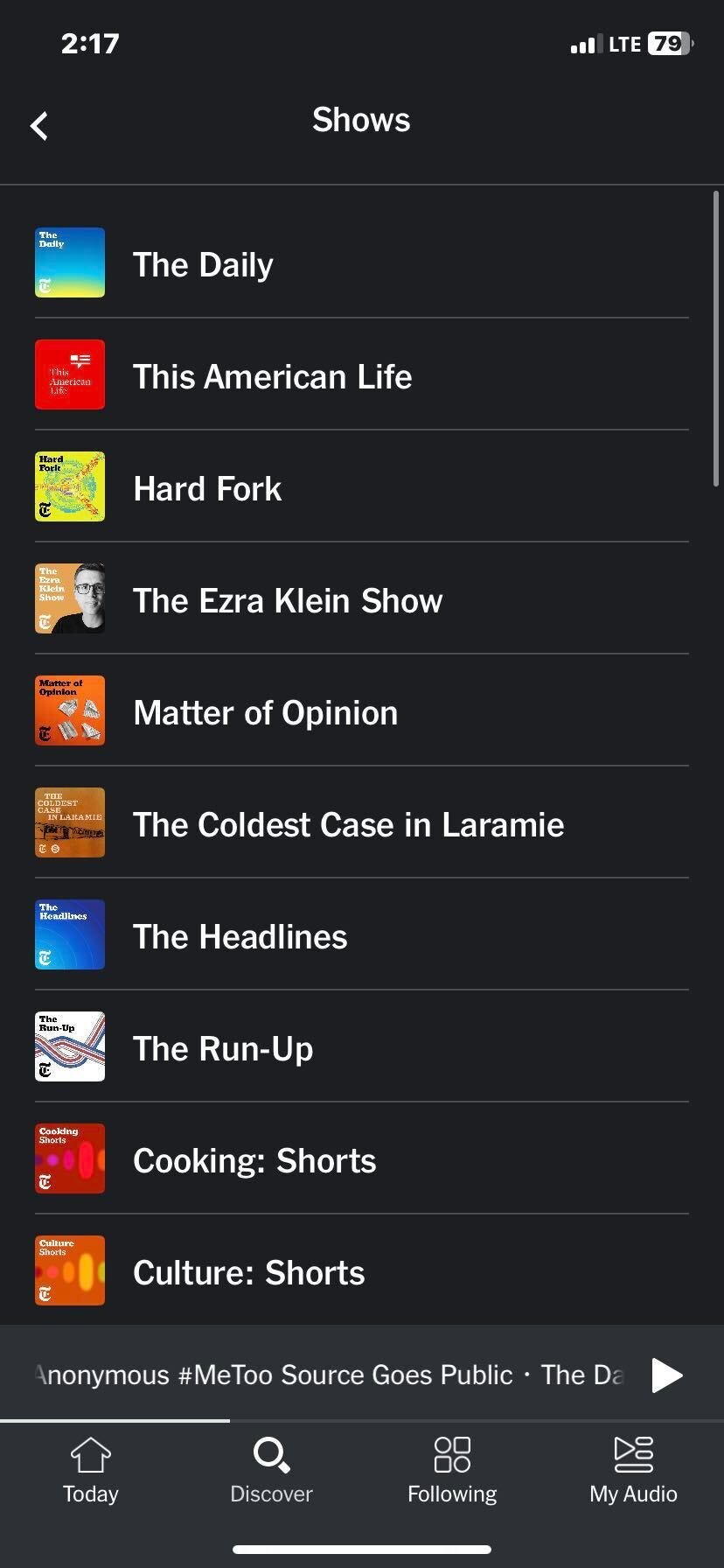It's Official! Welcome to The New York Times Audio App