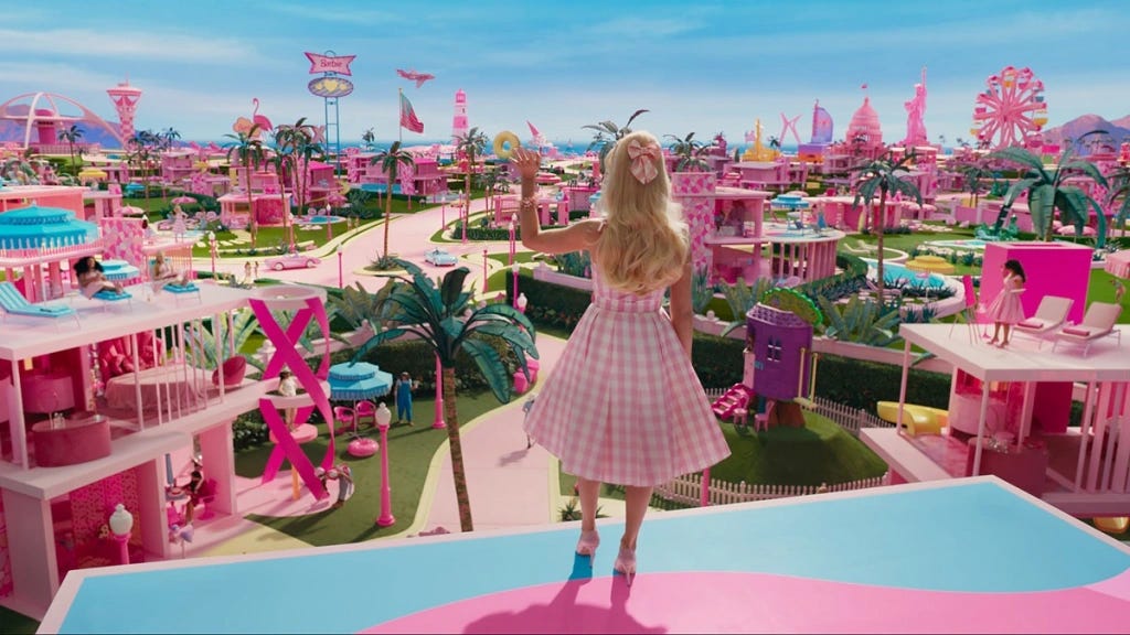 Barbie and the pain of being alive Emily Writes Weekly