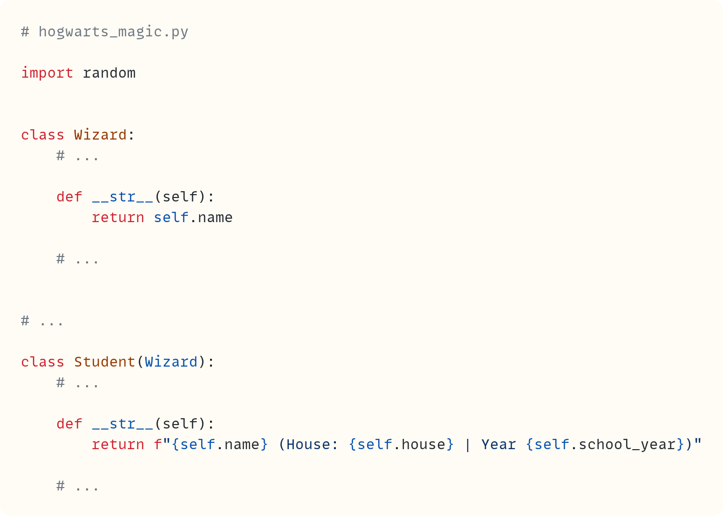 Time for Something Special • Special Methods in Python Classes