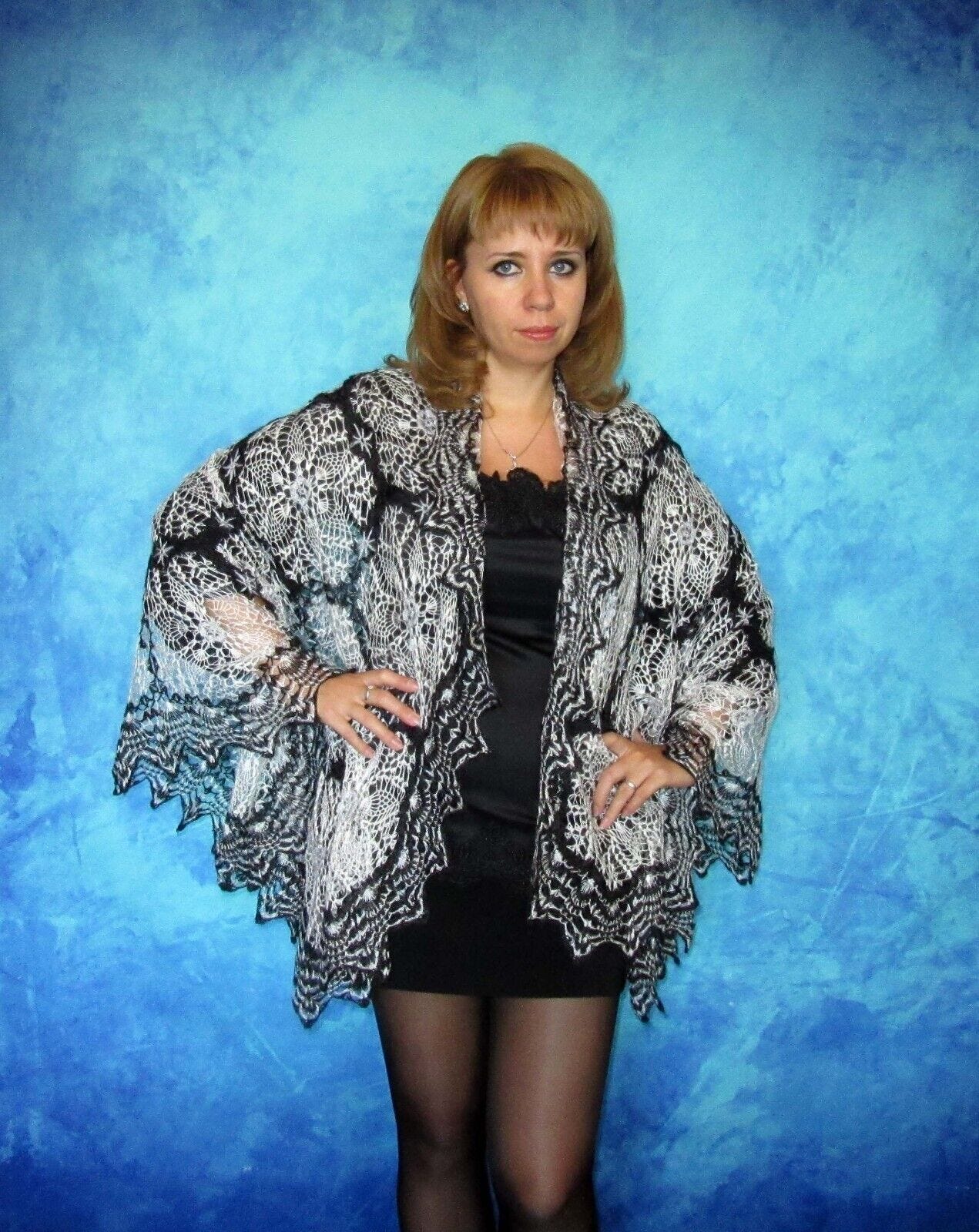 Plus size lace shawl cheap