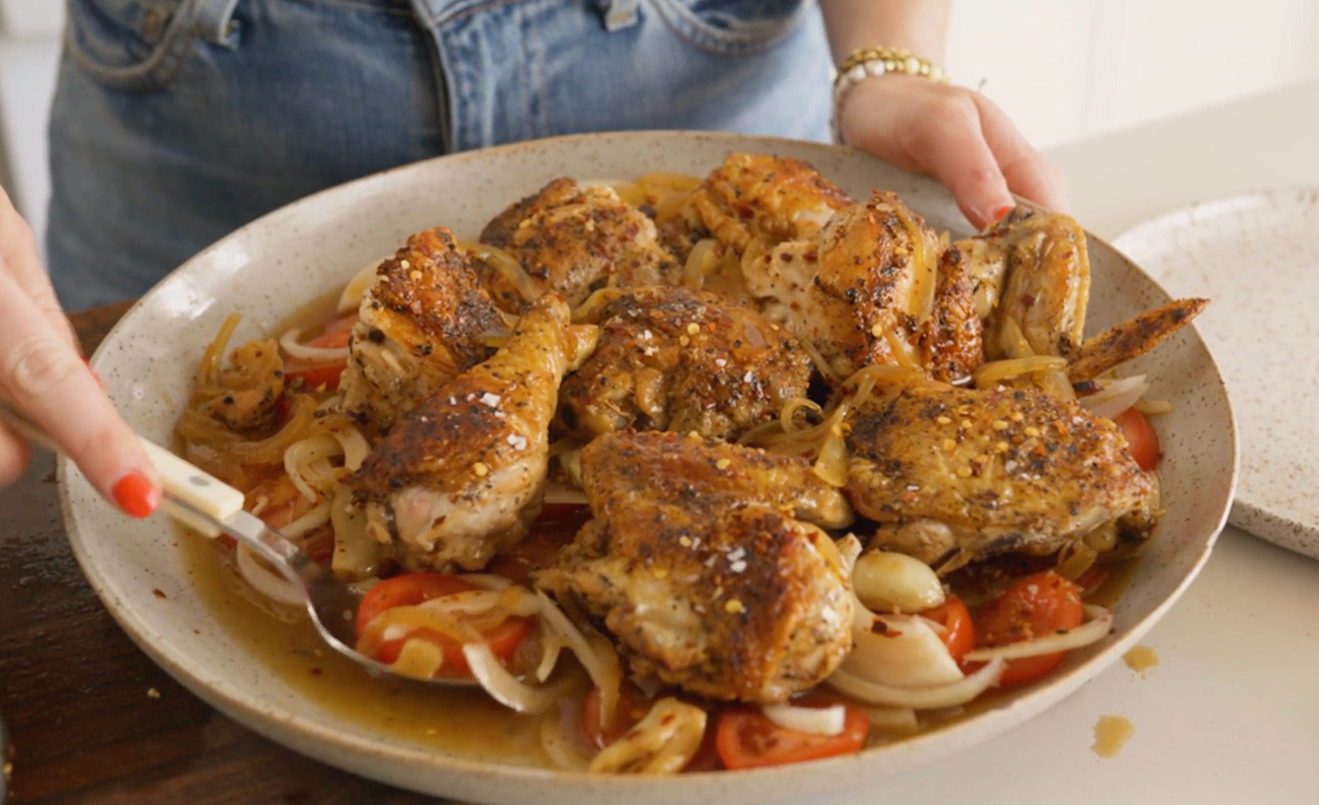 chicken and tomatoes forever by Alison Roman