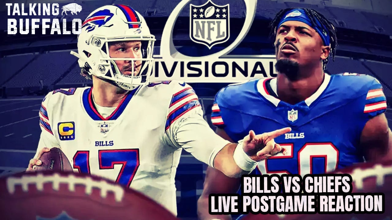 PODCAST Live Reaction KC Ends Bills Super Bowl Dreams