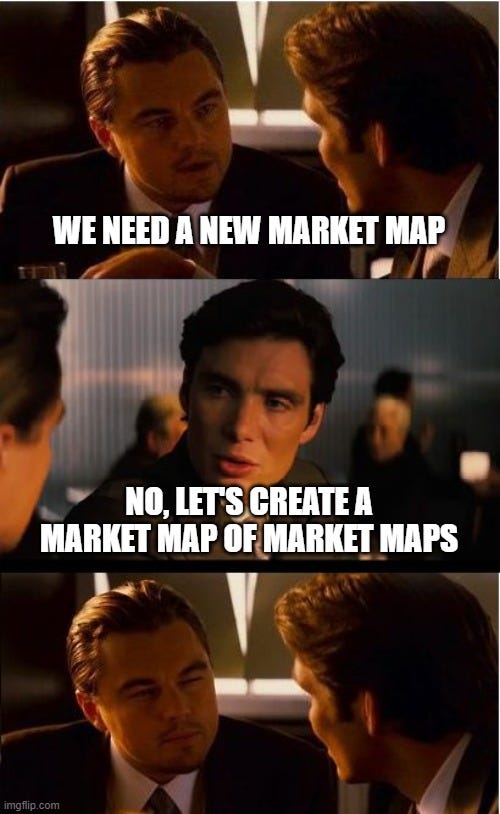 A Market Map Of Market Maps By Dan It s Pronounced Data