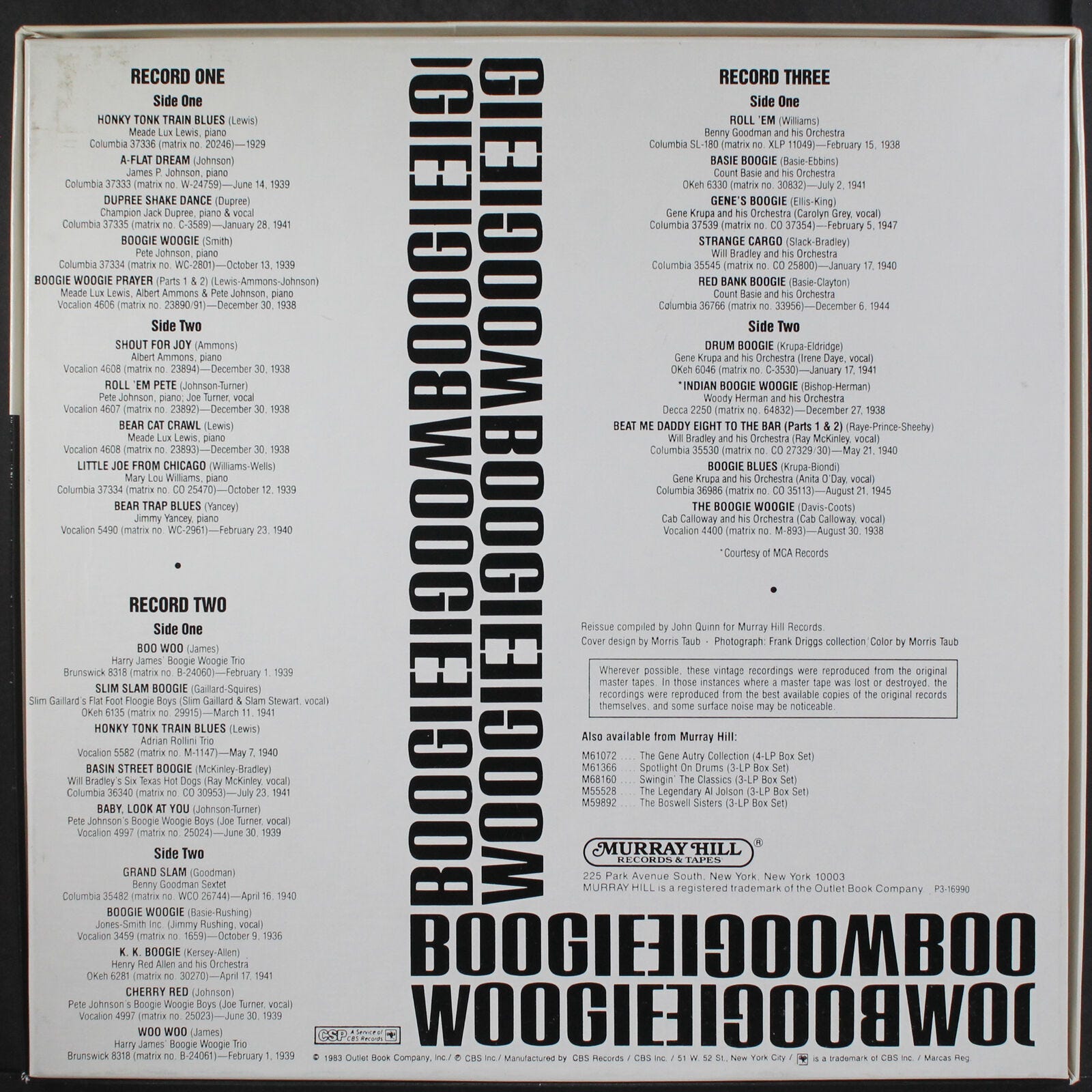 TT 236 Mary Lou Williams Big Band and Boogie Woogie