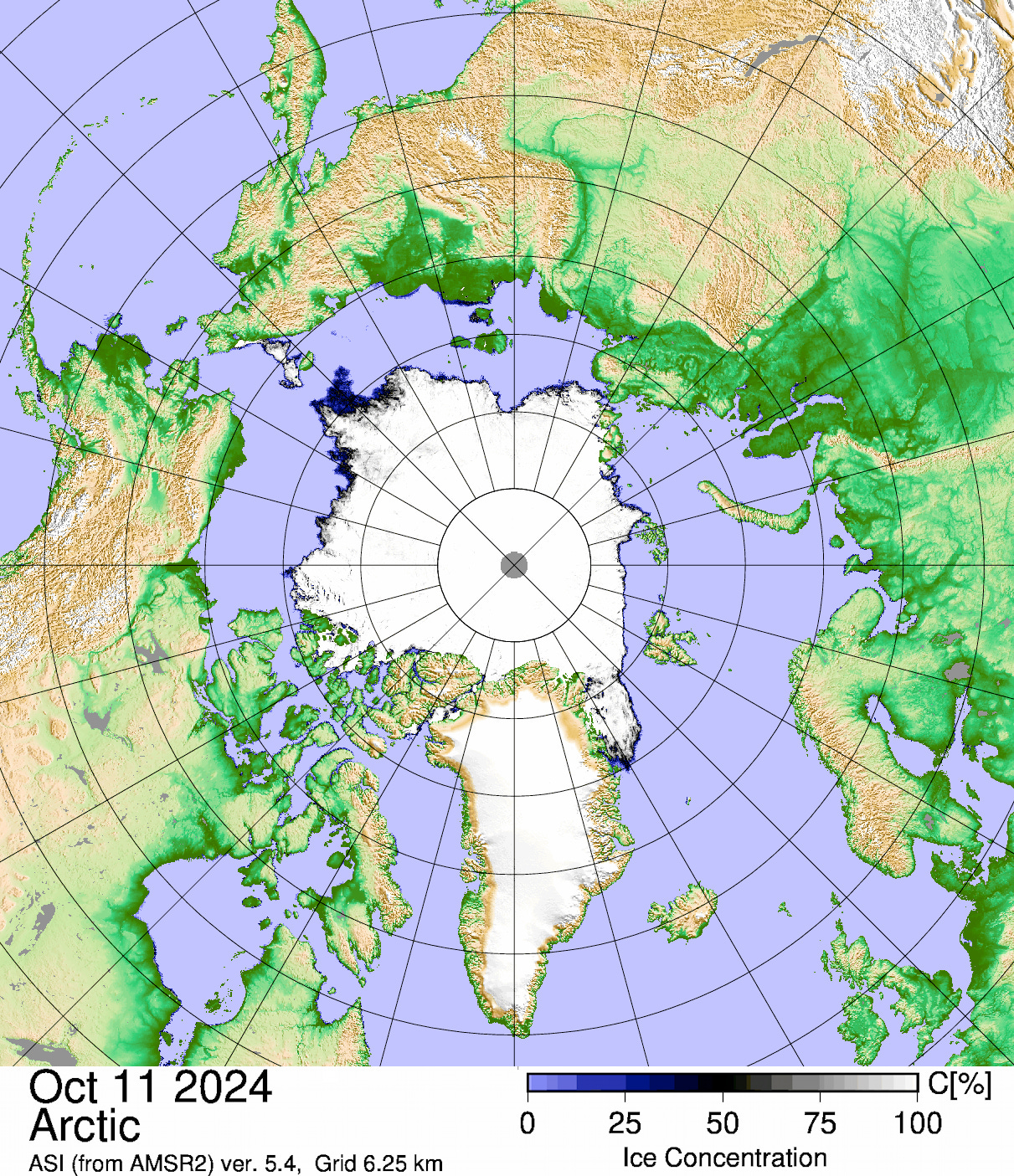 Early Autumn 2024 Arctic Sea Ice - by Rick Thoman