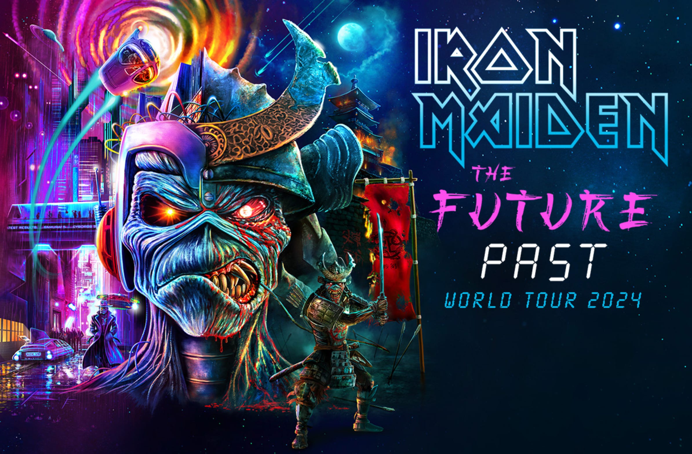 【​限​定​販​売​】 Iron Maiden 2024 Tour World Past Future The ミュージシャン