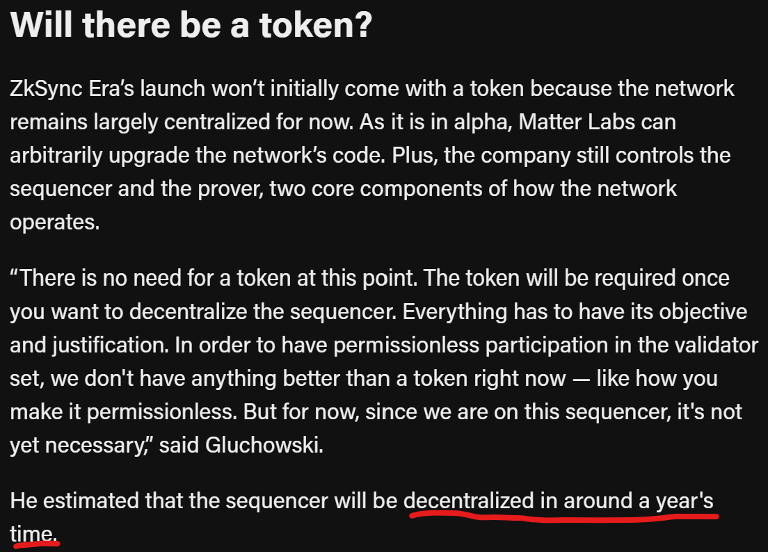 Mainnet Guide - zkSync Era - DefiCalendar Newsletter