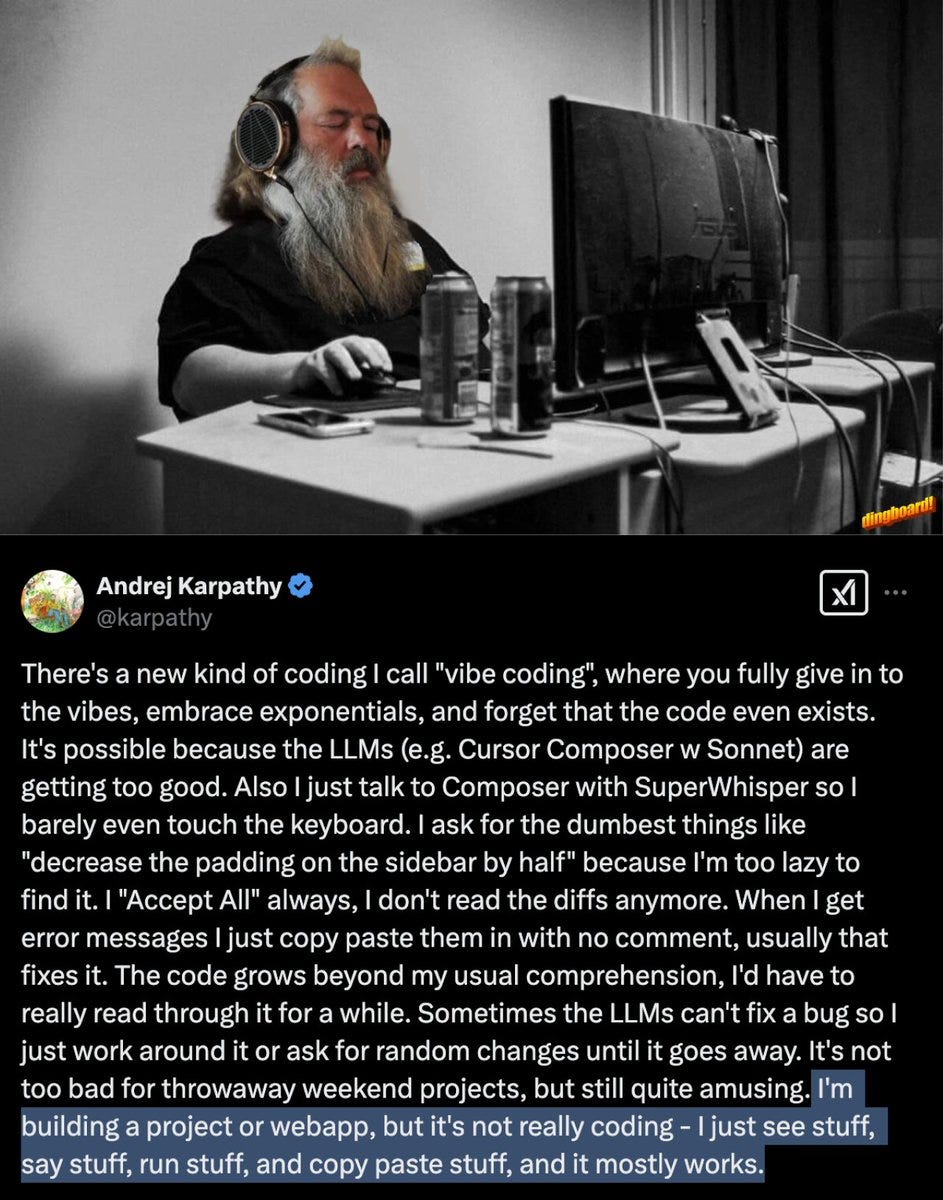 The Origins of a New Coding Paradigm - Paul’s Substack