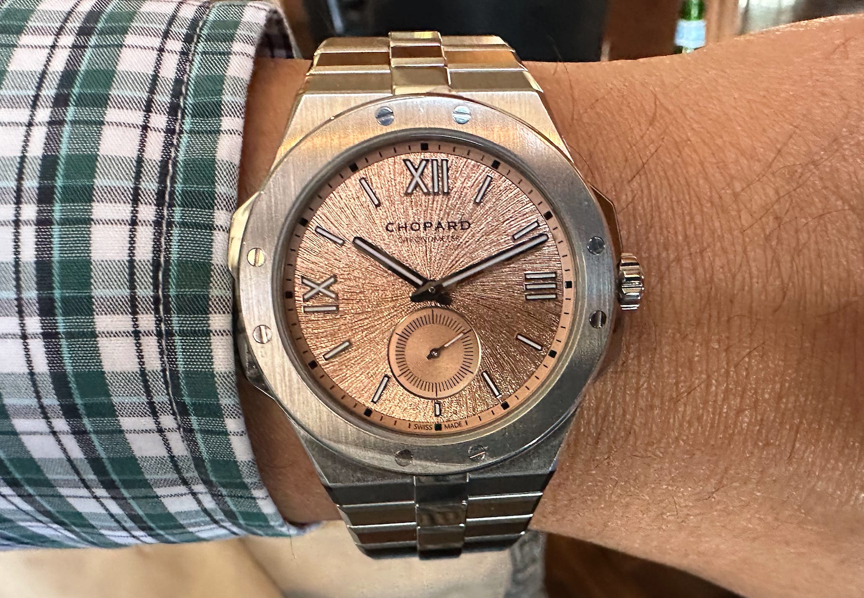 Chopard alpine hotsell eagle on wrist