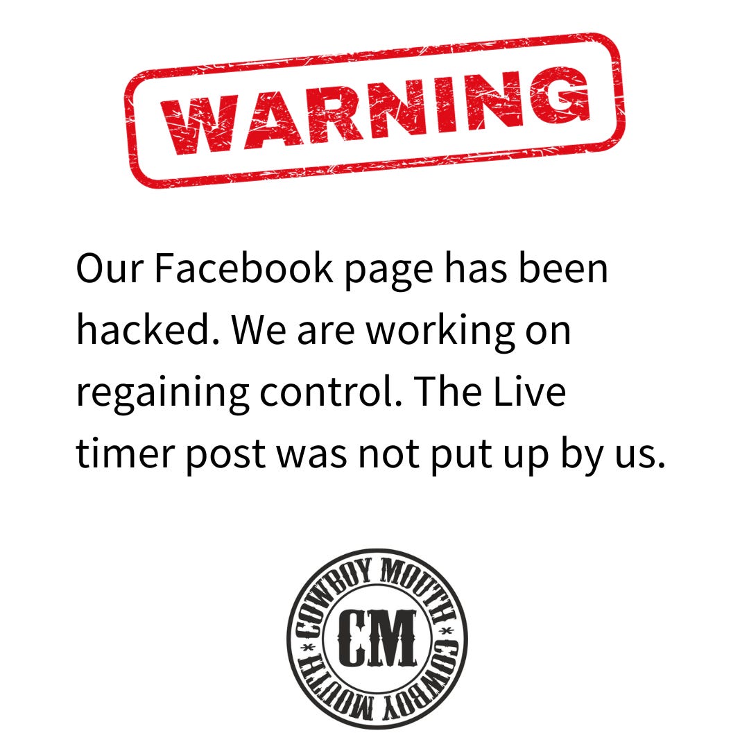 how to take down a hacked facebook page