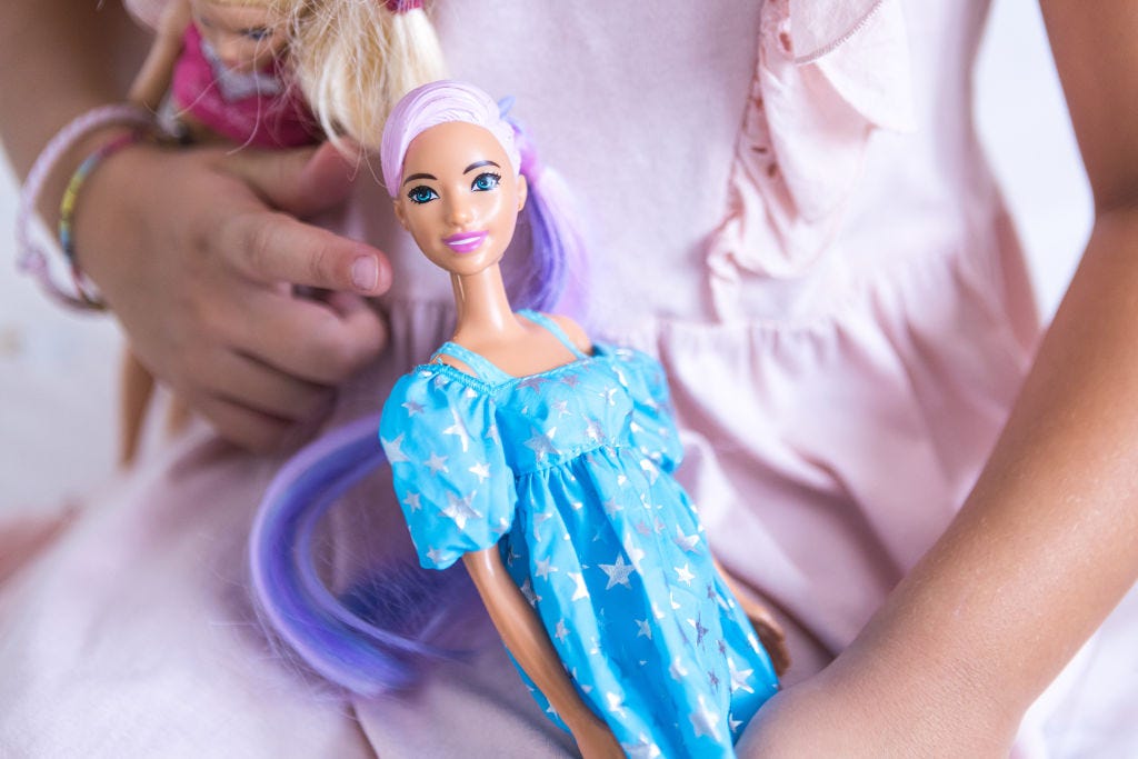 Barbie plasticine 2025