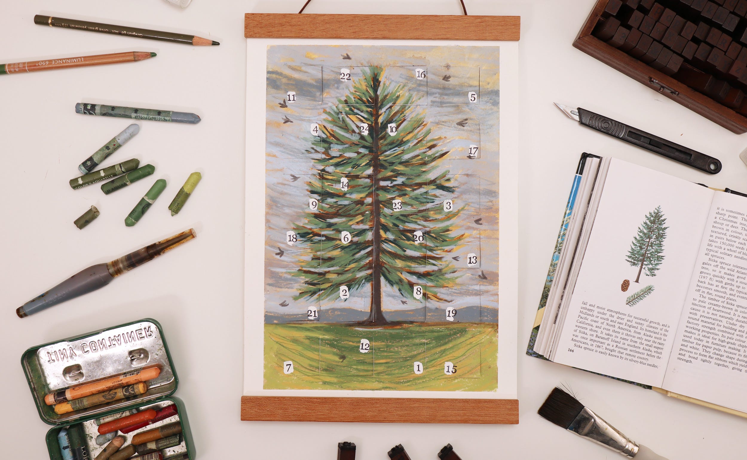 Wild Woodland Advent Calendar Online Course Wild Woodland Advent Calendar Online Course