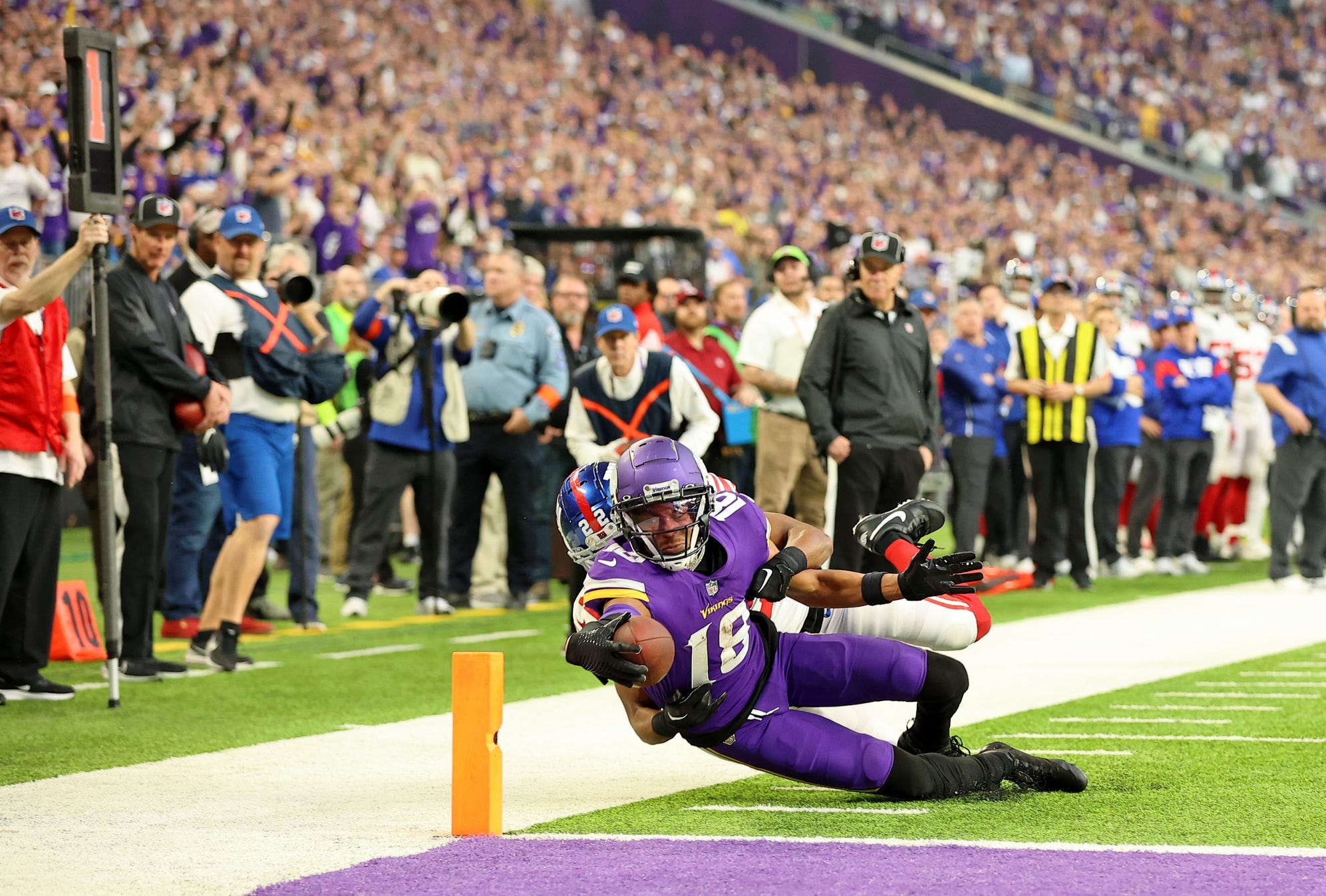 Are the Vikings closer or farther away from a championship