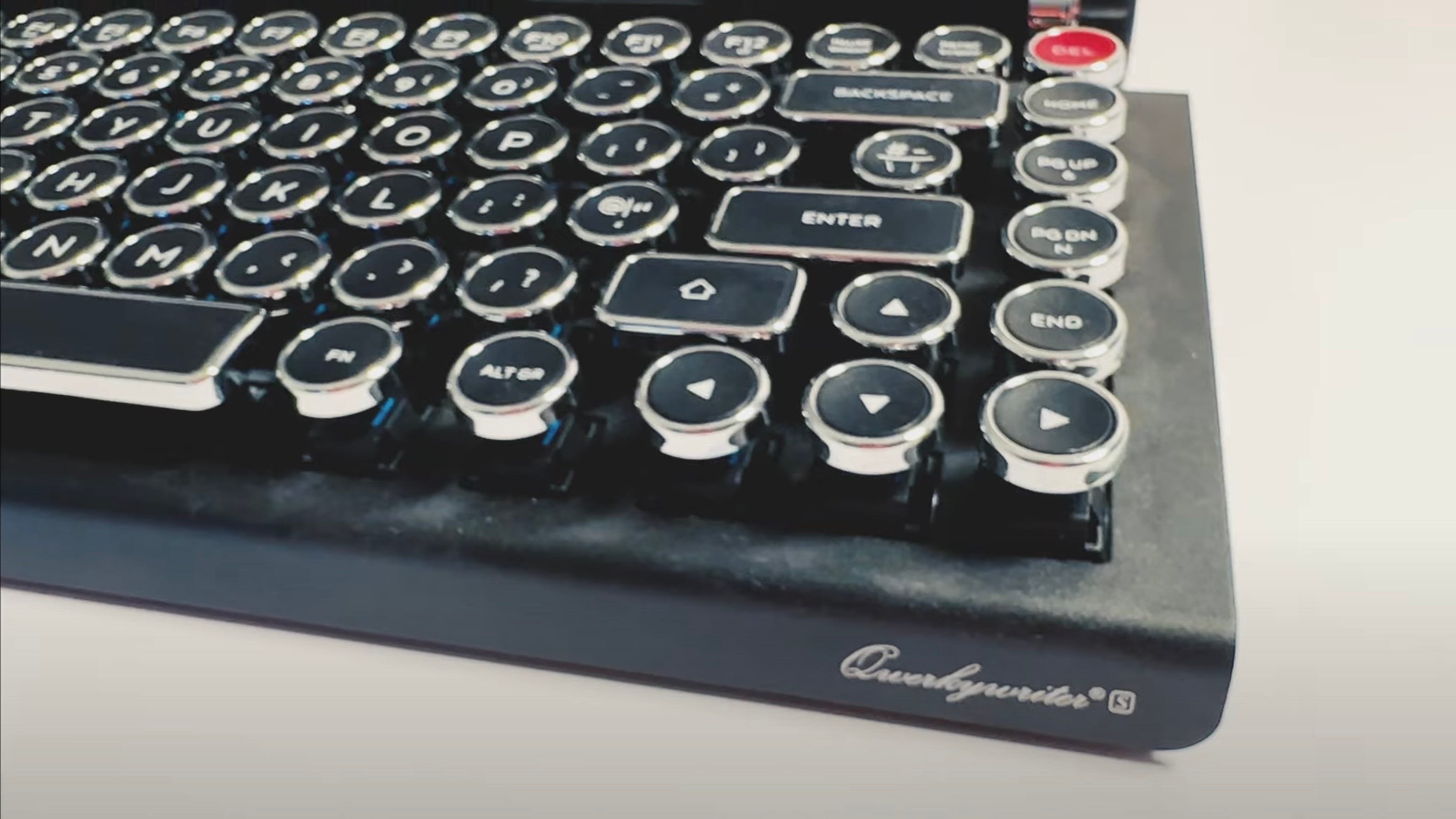 The Qwerkywriter Typewriter-inspired Mechanical Keyboard