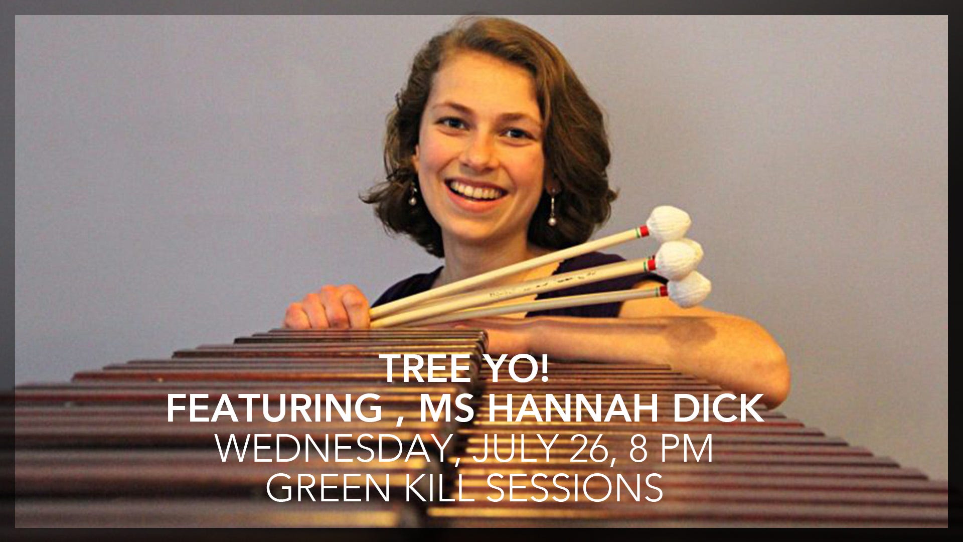 Tree Yo! Featuring Virtuoso of the Orchestral Marimba, Ms Hannah Dick