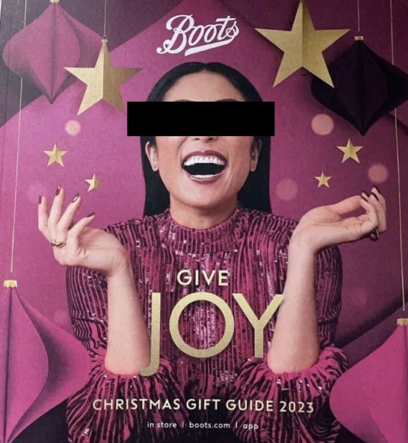 Worst of Boots Christmas gifts 2023 by Rebecca and Claire