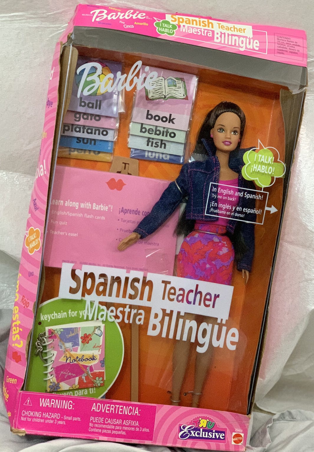Spanish 2025 teacher barbie