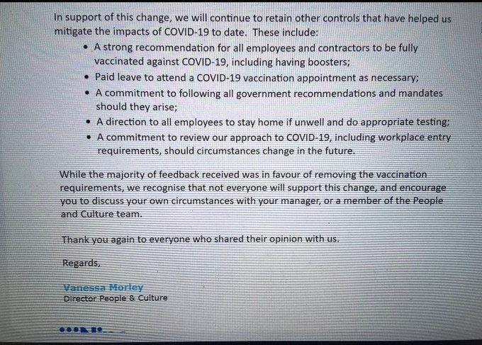 Nine News quietly drops Covid vaccination requirement for workplace ...
