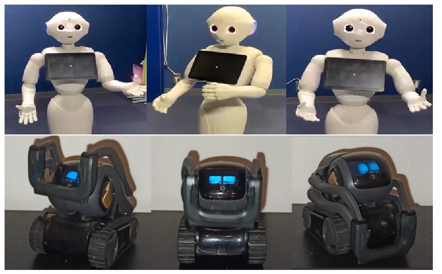 Can a robot be as good a public speaker as a human