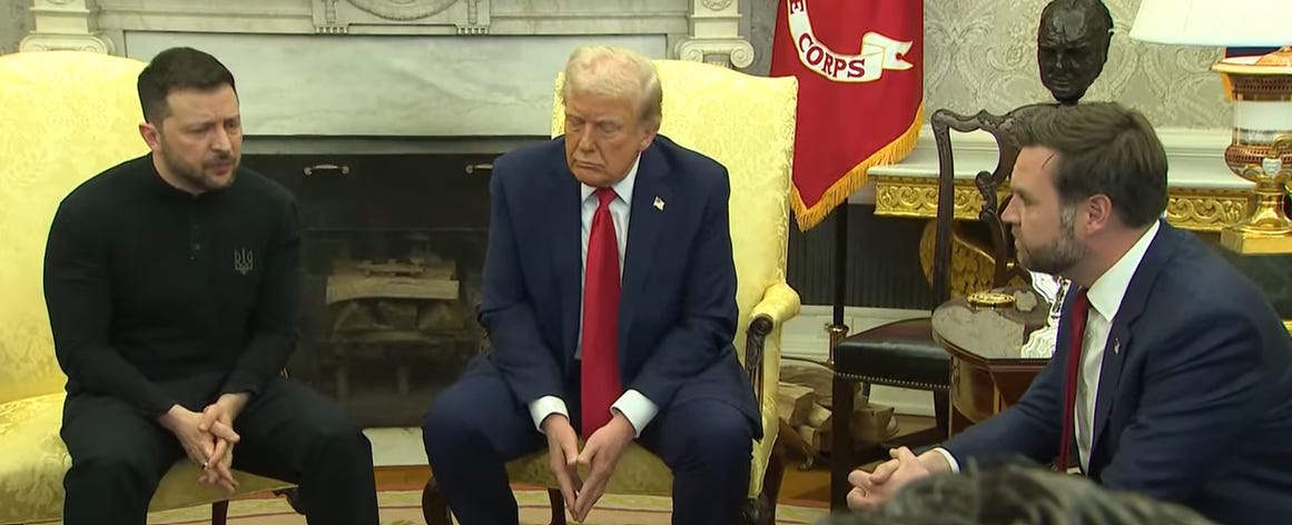 Trump And Vance Humiliate Themselves While Trying To Bully Zelenskyy