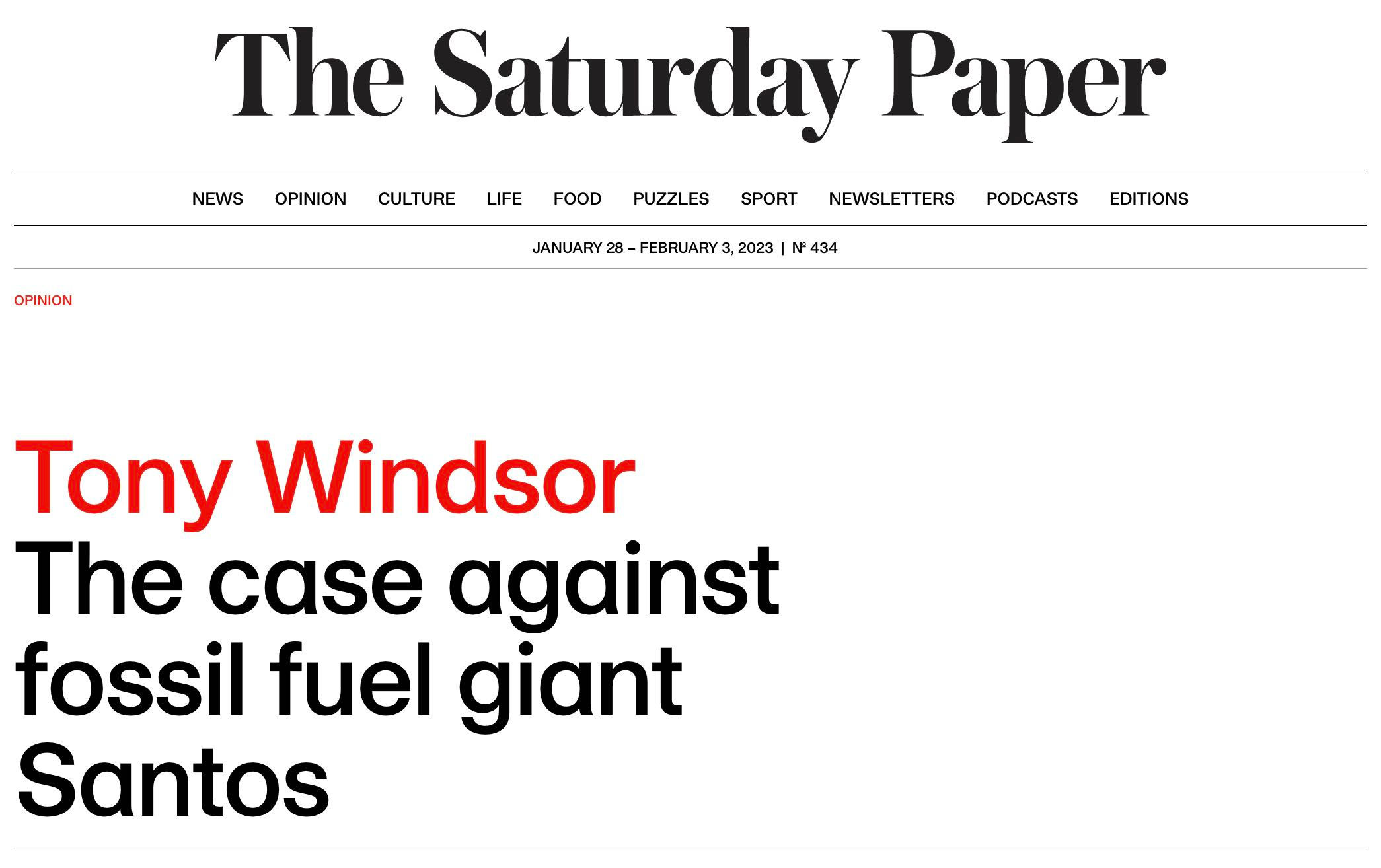 Call for Federal review of Narrabri Gasfield; Fossil fuel donations